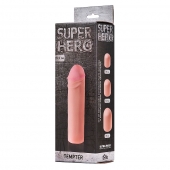 Фаллоудлинитель SUPER HERO Tempter - 16 см. - Lola Games - в Курске купить с доставкой
