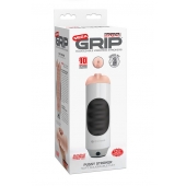 Мастурбатор-вагина Extreme Toyz Mega Grip Vibrating Stroker Mouth - Pipedream - в Курске купить с доставкой