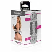 Прозрачный двусторонний мастурбатор Fleshlight Quickshot Mia Malkova - Fleshlight - в Курске купить с доставкой
