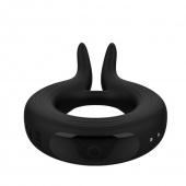 Черное эрекционное кольцо Marry Me Rechargeable Vibrating Cockring - Adrien Lastic - в Курске купить с доставкой
