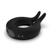 Черное эрекционное кольцо Marry Me Rechargeable Vibrating Cockring - Adrien Lastic - в Курске купить с доставкой