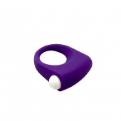 Фиолетовое эрекционное кольцо Puggle Vibrating Ring with Bullet - Adrien Lastic - в Курске купить с доставкой