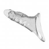 Прозрачная насадка на пенис - 22 см. - Baile - в Курске купить с доставкой