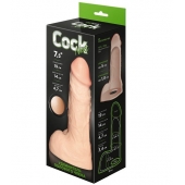 Телесный фаллоудлинитель с мошонкой Cock Next - 19 см. - LOVETOY (А-Полимер) - в Курске купить с доставкой