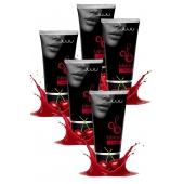 Набор из 5 съедобных лубрикантов JUJU со вкусом вишни - JuJu - купить с доставкой в Курске