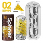 Мастурбатор Tenga Spinner DX 02 Bumps - Tenga - в Курске купить с доставкой