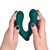 Темно-бирюзовый вибромассажер простаты Solstice X - Magic Motion - в Курске купить с доставкой Темно-бирюзовый вибромассажер простаты Solstice X - Magic Motion - в Курске купить с доставкой