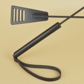 Черный кожаный стек «Сириус» - 60 см. - Sitabella - купить с доставкой в Курске