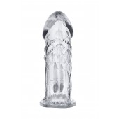 Прозрачная насадка на пенис Uco - 13 см. - A-toys - в Курске купить с доставкой