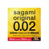 Презерватив увеличенного размера Sagami Original 0.02 XL-size - 1 шт. - Sagami - купить с доставкой в Курске