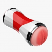 Двусторонний мастурбатор в колбе Power Grip Cup - вагина и ротик - Boys of Toys - в Курске купить с доставкой