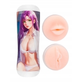 Двусторонний мастурбатор аниме - ротик и вагина - Tokyo Style - в Курске купить с доставкой