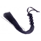 Черная силиконовая плеть - 37 см. - Boys of Toys - купить с доставкой в Курске