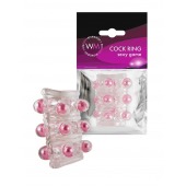 Прозрачная сквозная насадка на пенис с цветными шариками - Erowoman-Eroman - в Курске купить с доставкой