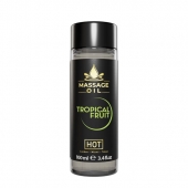 Массажное масло c ароматом тропических фруктов Massage Oil - 100 мл. - HOT - купить с доставкой в Курске
