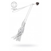 Белая кожаная плеть - 50 см. - Pecado - купить с доставкой в Курске