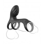 Черная насадка на пенис Ultimate Couples Cage Pro - Pipedream - в Курске купить с доставкой