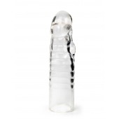 Прозрачная закрытая насадка на член - 15 см. - Sex Expert - в Курске купить с доставкой