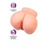 Реалистичный мастурбатор в форме попки с двумя любовными входами - No Name - в Курске купить с доставкой