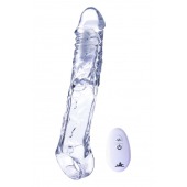 Прозрачная насадка-удлинитель Length Enhancer With Bullet с подхватом - 22,3 см. - NMC - в Курске купить с доставкой