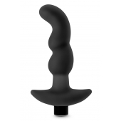 Черный вибромассажер простаты Prostate Massager 03 - 15,2 см. - Blush Novelties - в Курске купить с доставкой