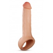 Телесная насадка-удлинитель Thrive 8.75 Inch Realistic Penis Extender Sleeve - 22,2 см. - Blush Novelties - в Курске купить с доставкой