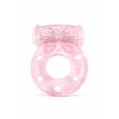 Розовое эрекционное виброкольцо с бабочкой - 1137 - в Курске купить с доставкой