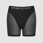 Трусики-шорты для фиксации насадок Strap-on-me Harness Lingerie Halo - size XL - Strap-on-me - купить с доставкой в Курске