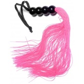 Розовая силиконовая плеть - 35,5 см. - Boys of Toys - купить с доставкой в Курске