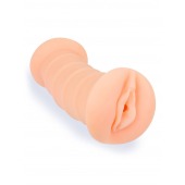 Телесный двусторонний мастурбатор с вибропулей и эрекционными кольцами в комплекте - Sexy Girl - в Курске купить с доставкой
