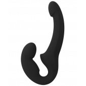 Черный безремневой страпон Share Lite - Fun Factory - купить с доставкой в Курске