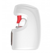 Белый мастурбатор с язычком и возвратно-поступательными движениями - Secwell - в Курске купить с доставкой