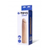 Реалистичная насадка с ярко выраженной головкой - 16,5 см. - A-toys - в Курске купить с доставкой