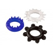 Набор из 3 разноцветных эрекционных колец - A-toys - в Курске купить с доставкой