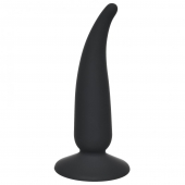 Чёрная анальная пробка P-spot Teazer Black - 12,2 см. - Lola Games - в Курске купить с доставкой