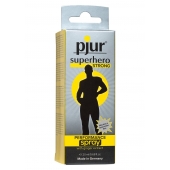 Спрей-пролонгатор длительного действия pjur SUPERHERO Strong Spray - 20 мл. - Pjur - купить с доставкой в Курске