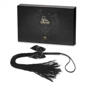 Чёрная плётка Lilly Whip Bijoux - Bijoux Indiscrets - купить с доставкой в Курске