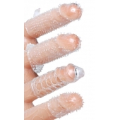 Набор из 4 насадок на член Pleasured Penis Enhancement Sleeve 4 Pack - XR Brands - в Курске купить с доставкой