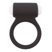 Чёрное эрекционное виброкольцо LIT-UP SILICONE STIMU RING 3 BLACK - Dream Toys - в Курске купить с доставкой