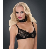 Полиуретановый ошейник с пуклями и D-кольцами Collar with Studs - Blush Novelties - купить с доставкой в Курске