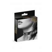 Узенький ошейник из полиуретана с кольцом - Bijoux Pour Toi - купить с доставкой в Курске