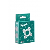 Прозрачное эрекционное кольцо Rings Screw - Lola Games - в Курске купить с доставкой