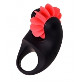 Чёрно-красное эрекционное виброкольцо Erotist - Erotist Adult Toys - в Курске купить с доставкой