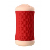 Двухсторонний мастурбатор JOS  NADIN в красном цилиндре - JOS - в Курске купить с доставкой