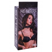 Ошейник Frea с маленьким колечком-креплением - Rebelts - купить с доставкой в Курске Ошейник Frea с маленьким колечком-креплением - Rebelts - купить с доставкой в Курске