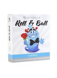 стимулирующий презерватив-насадка Roll   Ball Classic - Sitabella - купить с доставкой в Курске