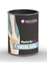 Компактный мастурбатор MasturbaTIN Swirl Girl - MyStim - в Курске купить с доставкой