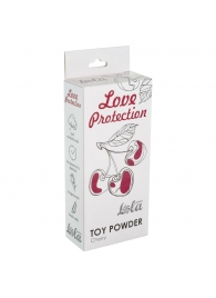 Пудра для игрушек Love Protection с ароматом вишни - 30 гр. - Lola Games - купить с доставкой в Курске