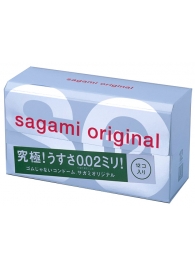 Ультратонкие презервативы Sagami Original - 12 шт. - Sagami - купить с доставкой в Курске