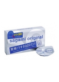 Ультратонкие презервативы Sagami Original QUICK - 6 шт. - Sagami - купить с доставкой в Курске